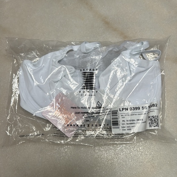 Savage X Fenty Cotton Essentials Unlined Bra - Picture 5 of 6